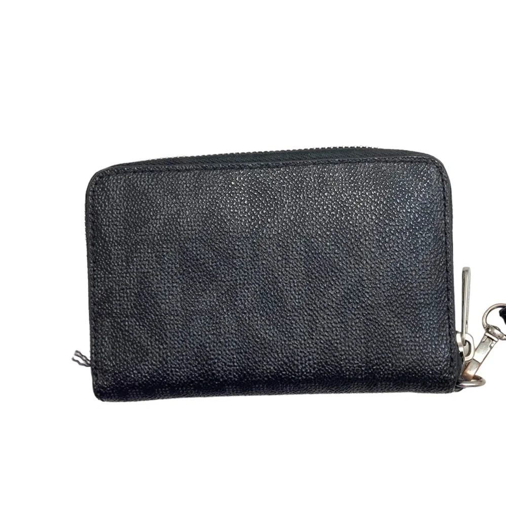 Michael Kors signature mk zipper clutch wristlet wallet